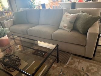 Sofa and matching Swivel chair