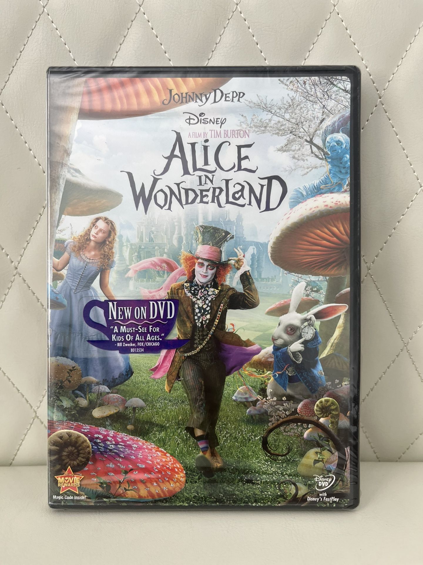 Alice in Wonderland DVD. New & sealed 2010. Live action movie