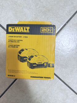 20V MAX Lithium-Ion 6.0Ah Battery (2-Pack)