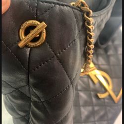 ICARE YSL BLACK IN QUILTED LAMBSKIN 