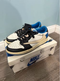Jordan 1 Low Travis Fragment