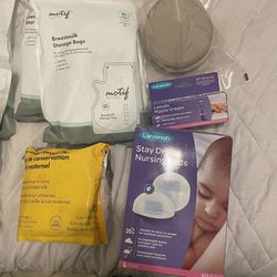 Free Nursing Pads/breastmilk Storage Bags 