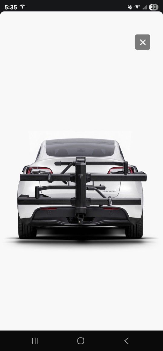 Tesla Model X/Y Platform Hitch Rack For Bicycles (Brand New In The Box)