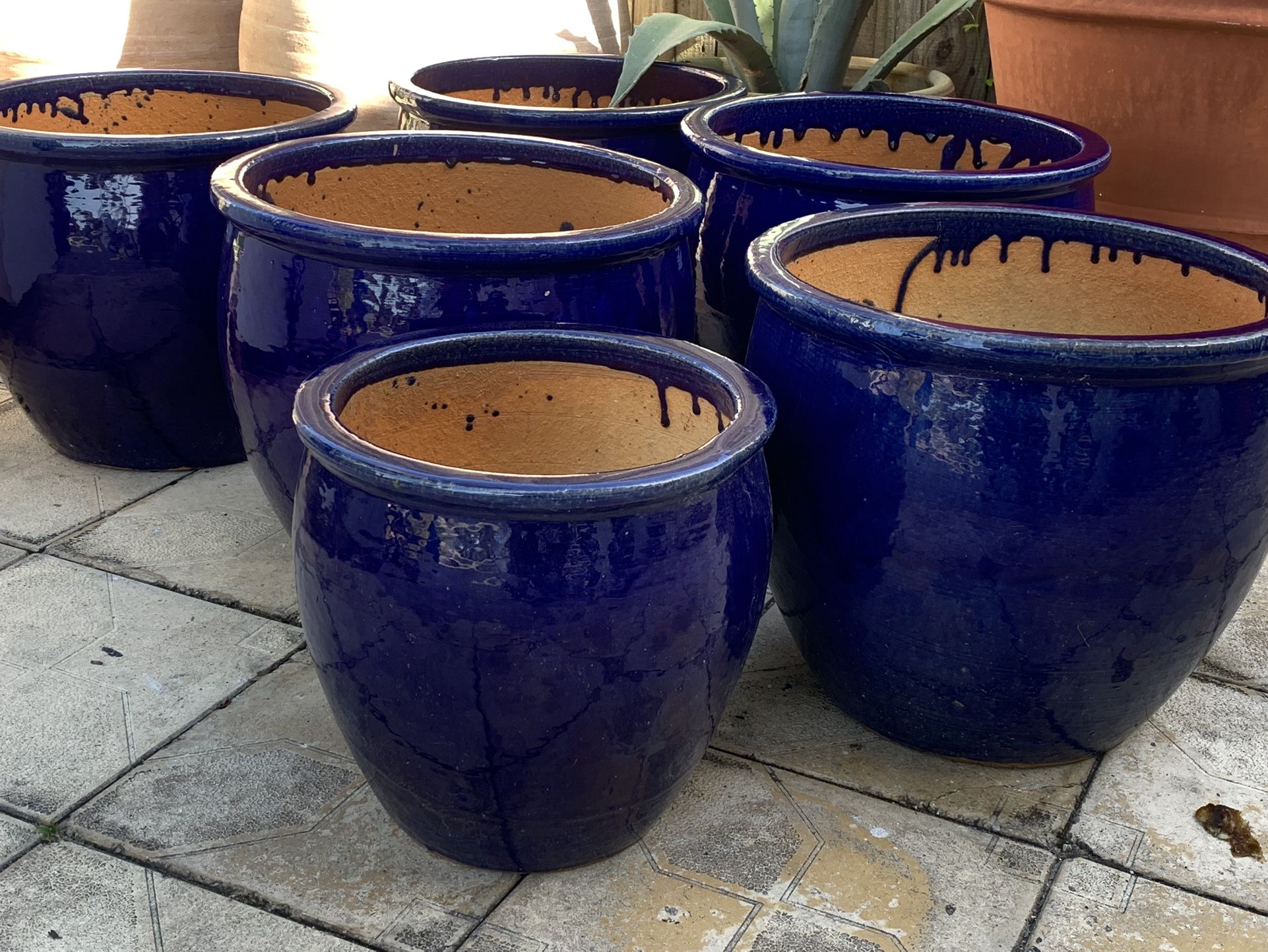 Glazed Ceramic Pots
