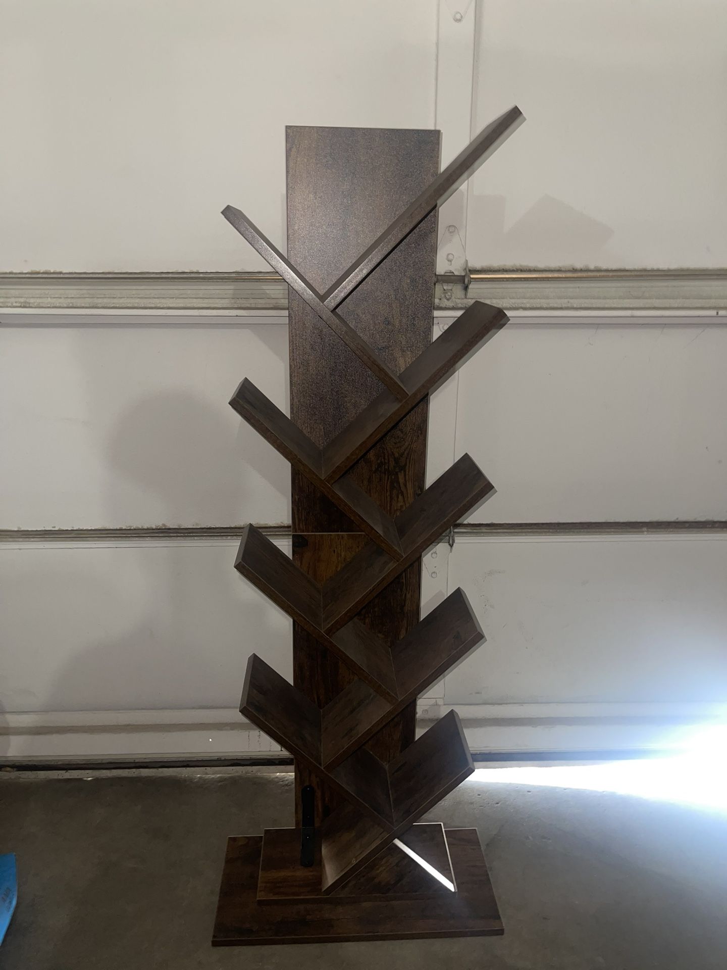 Wood bookshelf
