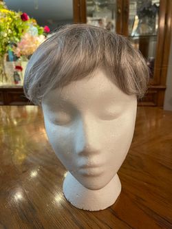 Like New Grey Women’s Wig, Hair Topper, or Hair Piece