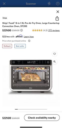 Buy the Ninja Foodi XL Pro Air Oven DT200
