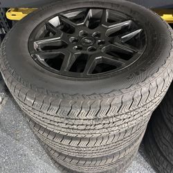 Ford Black Wheels/Rims With Newer Tires