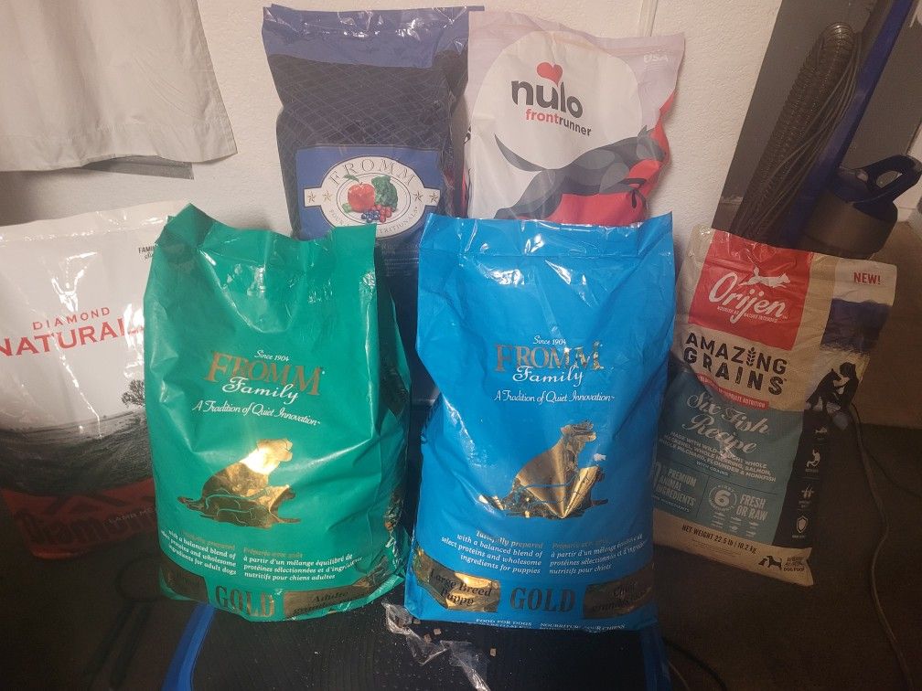 BIG bags Of Dog Food! 25$