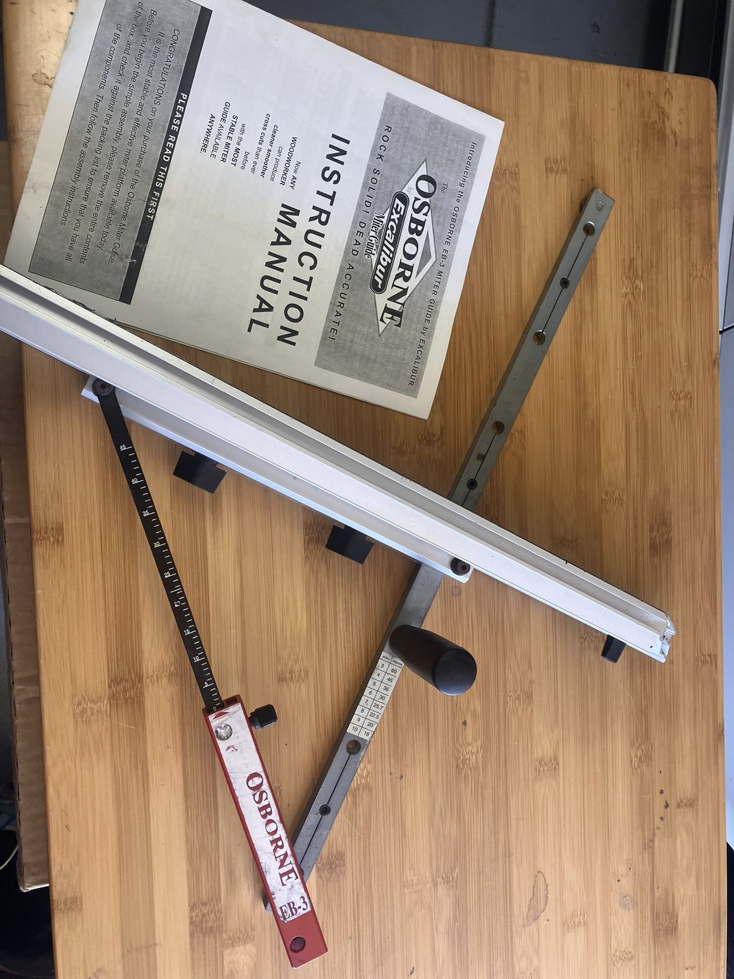 Osborne/Excaliber EB-3 Miter Gauge