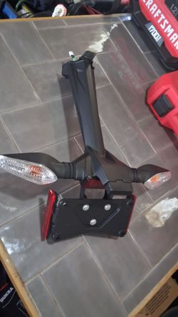 Ducati panigale 2018-2022 plate holder new