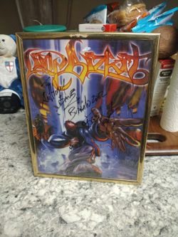 Limp Bizkit Signed 8x 10