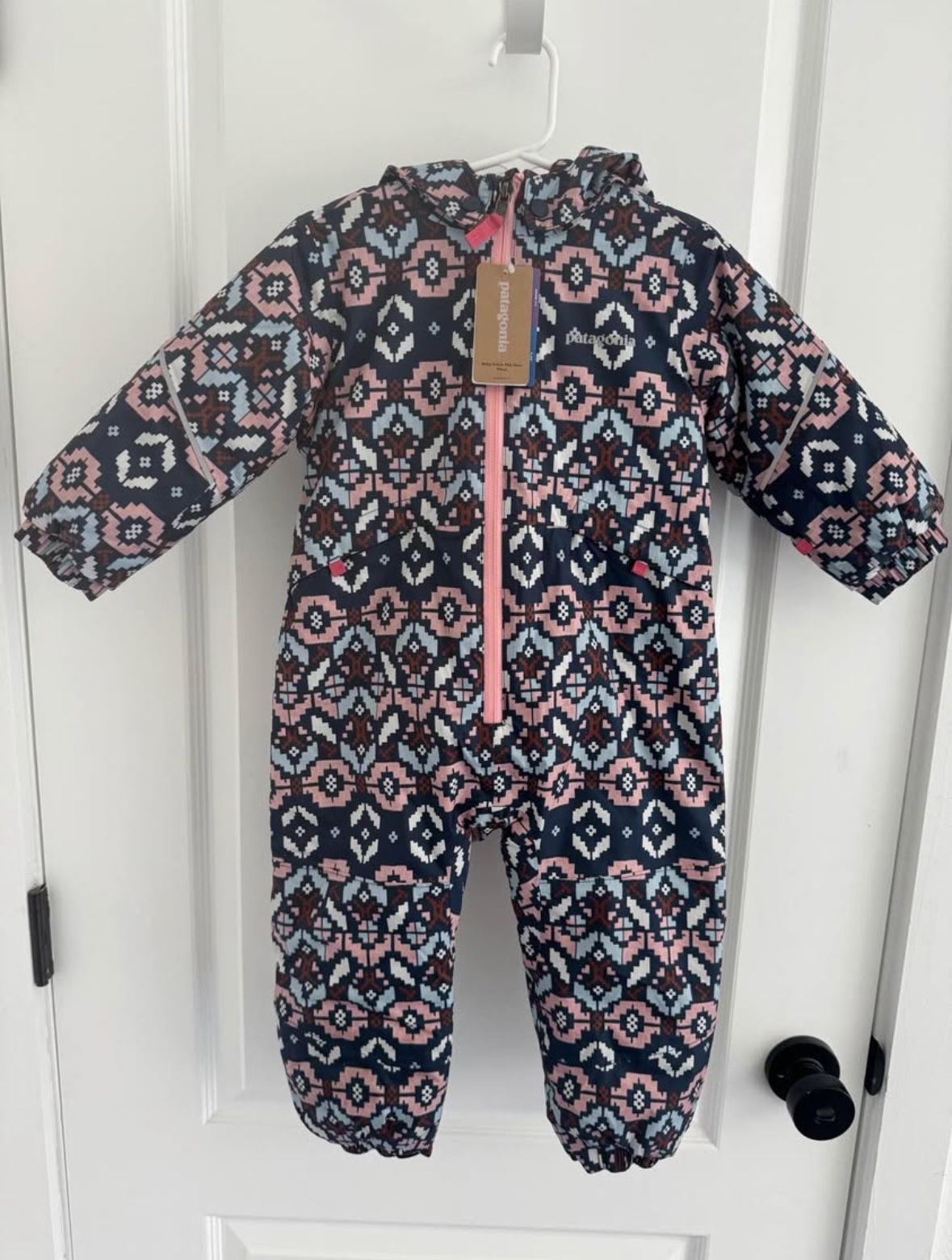 Patagonia Baby Snow Pile Insulated One-Piece sSnowsuit - Toddlers'