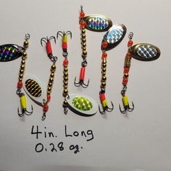 Custom Inline Spinner Baits