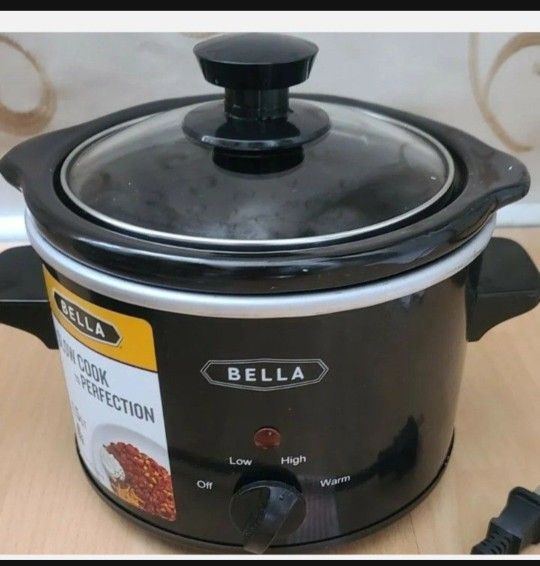 1.5 QT BELLA Small Slow Cooker To PERFECTION