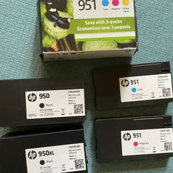 HP Printer Ink Cartridges 951 & 950