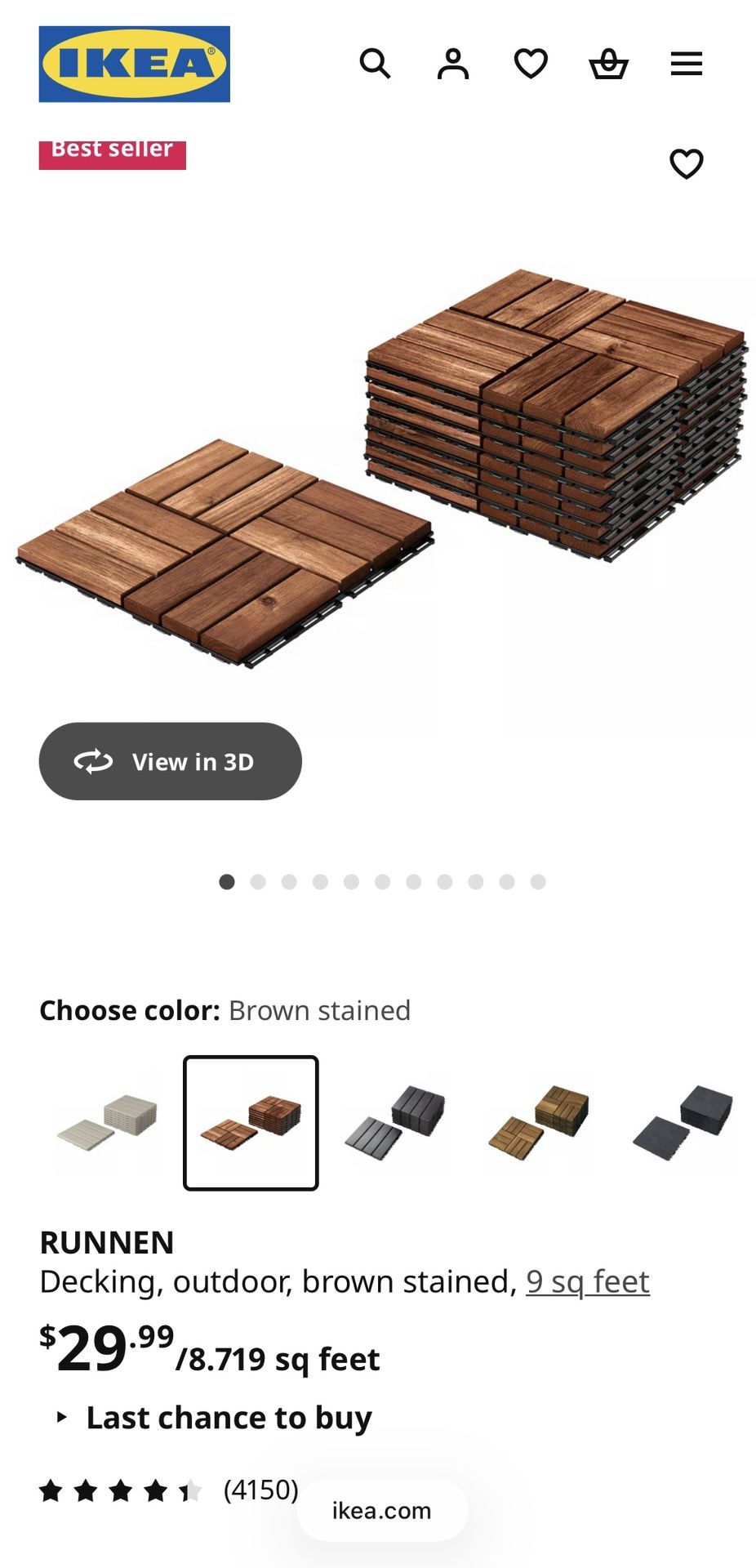 Outdoor Patio Flooring Tiles