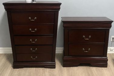 Bundle night stand and dresser