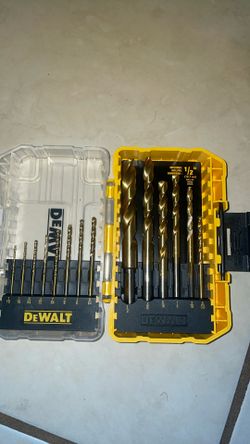 DEWALT Titanium Nitride Coated Drill Bit Set, Pilot Point, 21-Piece (DW1361)