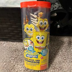 New Make Your Own SpongeBob SquarePants Toy Kit - Easy for Kids Children Ages 3+
