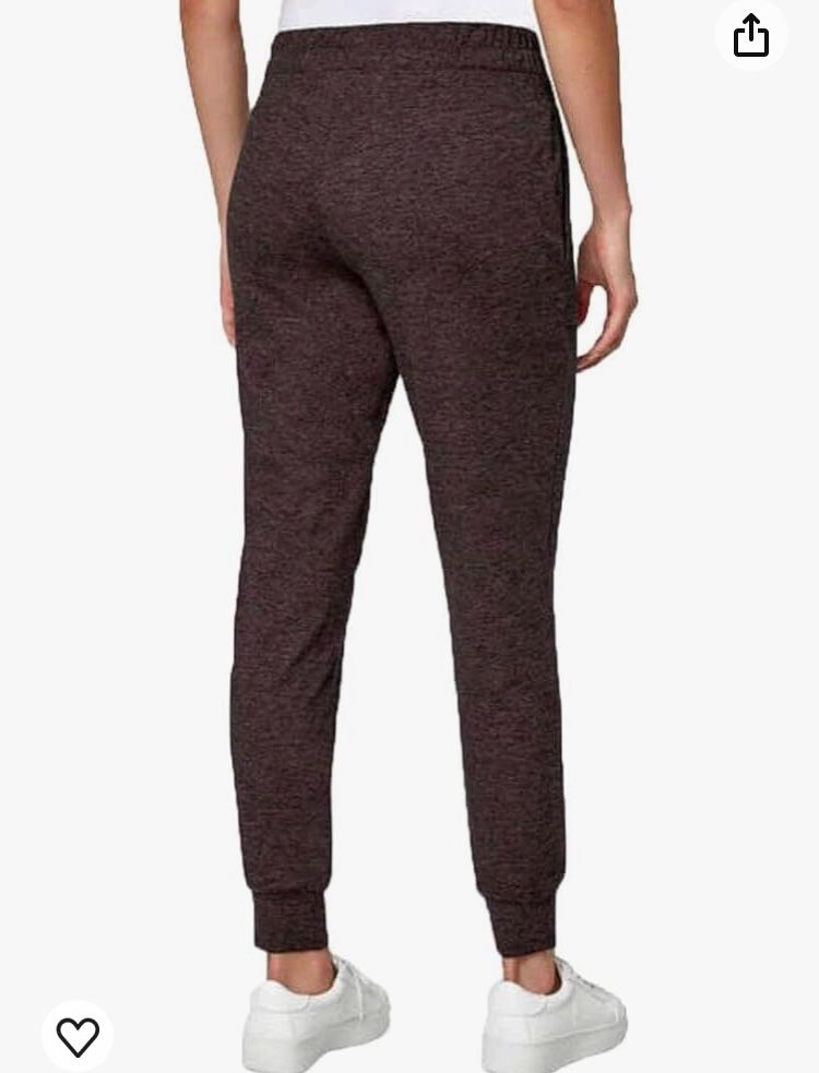 Mondetta Women’s Brushed Peached Melange Jogger Pant (New) Size XL 