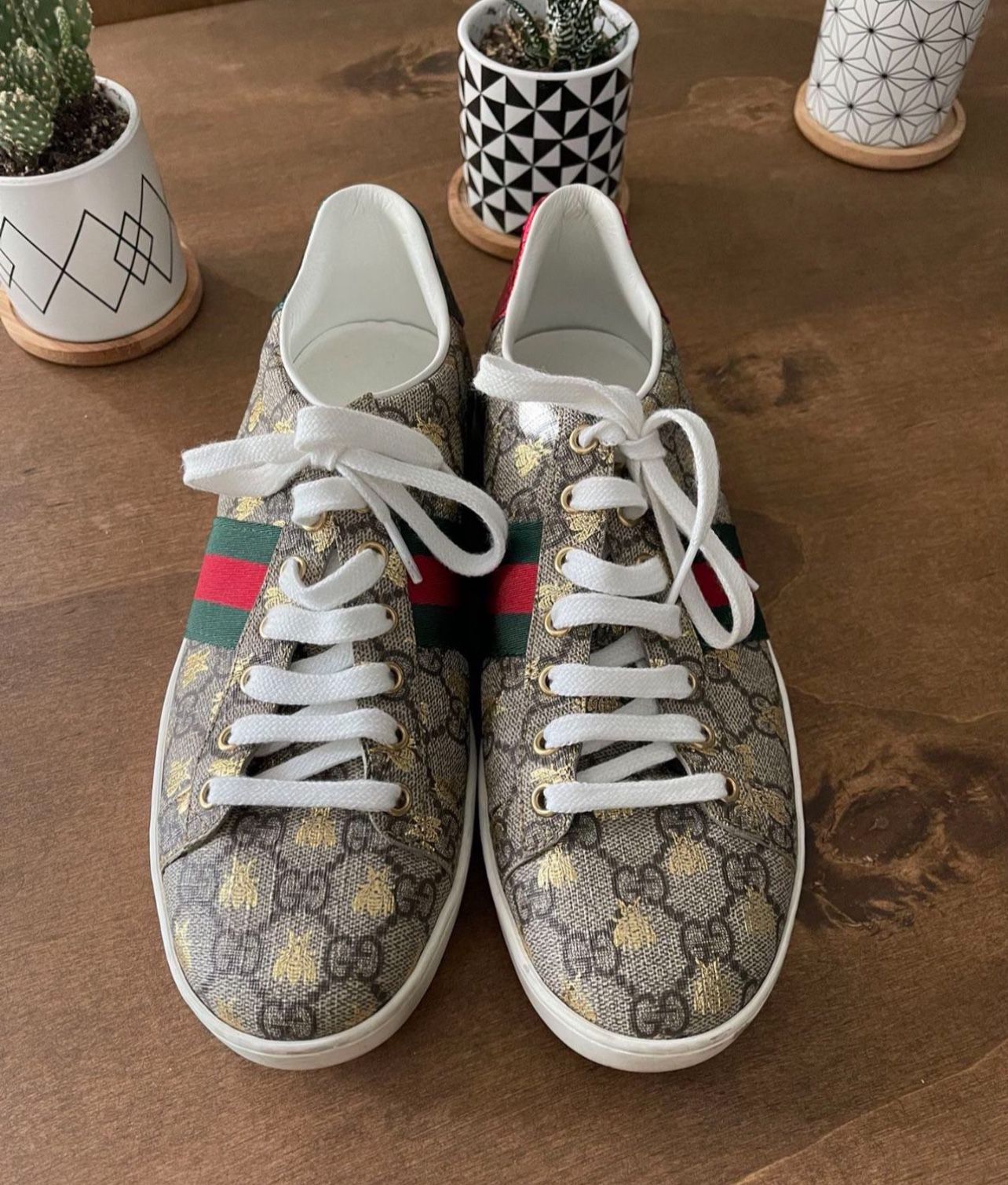 Gucci Ace Supreme Bee Women Shoes 