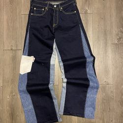 Custom Baggy Blue Pants