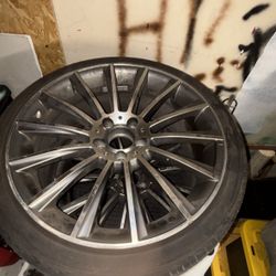 2 Stock Mercedes Rims 19nch 5 Pattern