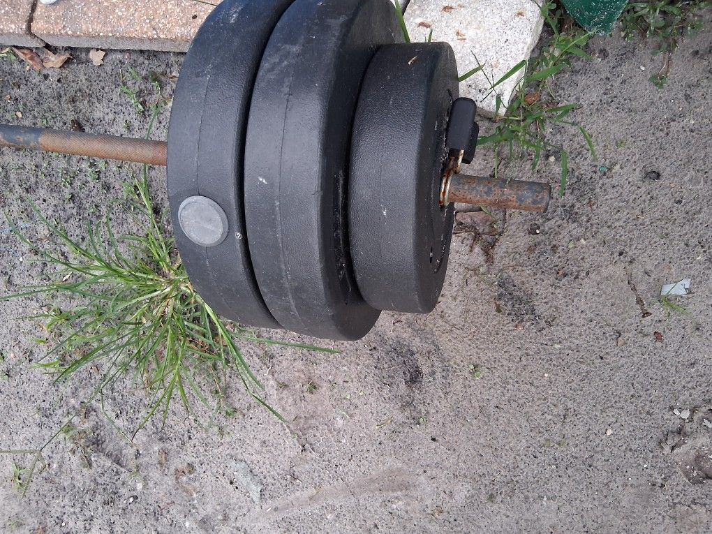 Weights With Bar
