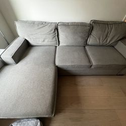 Bobs Furniture Playmax Grey- MUST GO ASAP