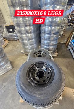 TRAILER PARTS NEW TIRES,AXLE,FENDERS,LIGHTS,TOOL,SCISSOR HOIST, PISTON HYDRAULIC, BOX,BRAKES,AND MORE FOR ANY QUESTION TEXT ME PLEASE SE HABLA ESPAÑO.