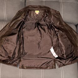 New Disney Indiana Jones PU Leather Jacket XXXL Snap Buttons 2024 Disneyland