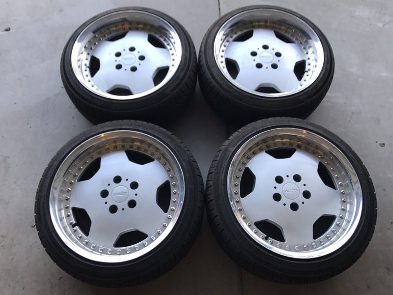 Zauber Starform Wheels - 3 piece - JDM - 17x8.5 17x9 - 5x114.3 for Sale ...