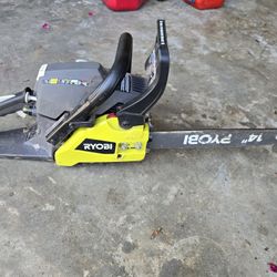 Ryobi 14 Inch Chainsaw 