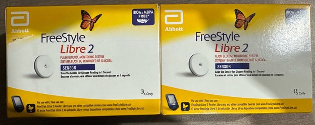 Diabetic freestyle Libre sensor