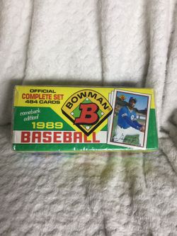 Never Opened Still In Seal Ken Griffey Jr Rookie Card Complete Set