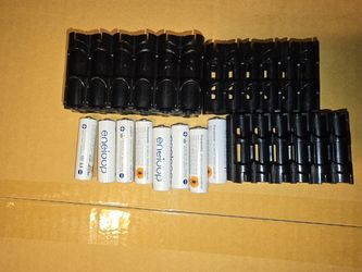 Enneloop Rechargeable AA Batteries & Storage