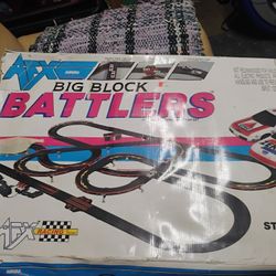 Afx Big Block Battlers Slot Car Set 