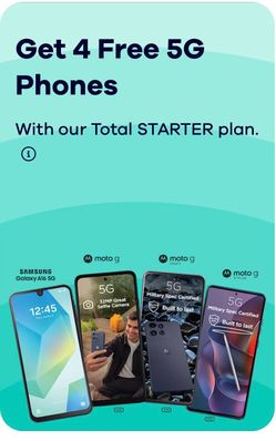 4 FREE PHONES