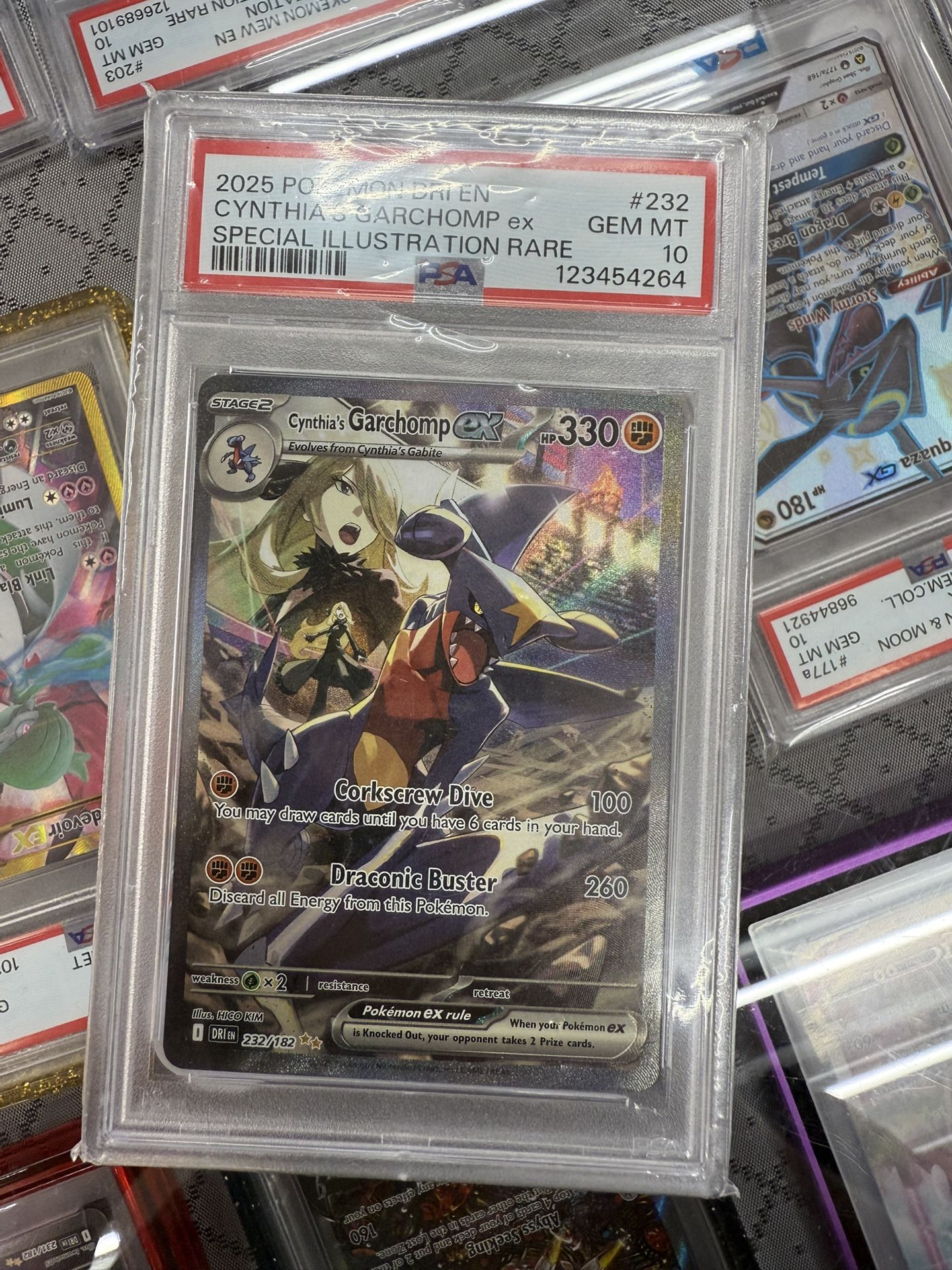 Cynthia's Garchomp ex - 232/182 PSA 10