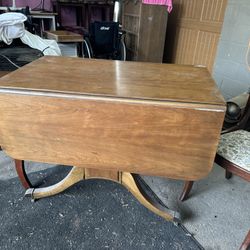 Dropleaf Antique Table