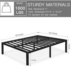 Full Size Metal Bed Frame 