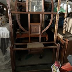 Antique Hall Tree