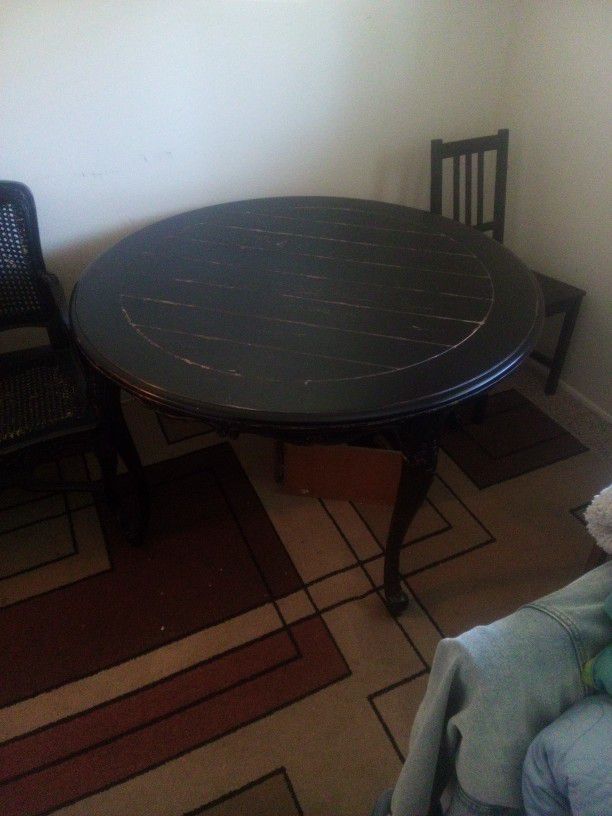 Antique Table &  Chair 