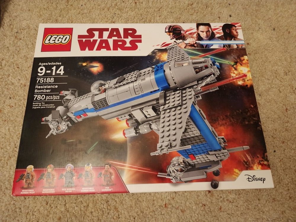 Admiral Holdo Lego 75188 Resistance Bomber Lego 75188 Resistance