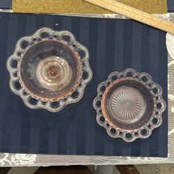 Pink Depression Glass Old Colony Dishes