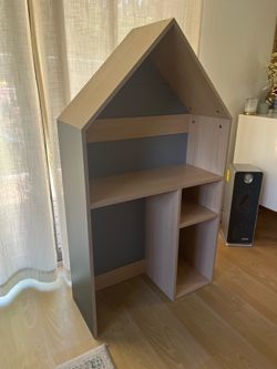 Kids play desk with chalk board