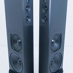 Boston Acoustics VR975 Tower Speakers With Powered Subwoofers VR10 center channel