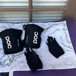 Poc Gloves And Knee Pads