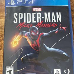 Spider-man Miles Morales PS4 